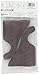 Levolor 83128083 Wood Brackets, 1-3/8-Inch Diameter, Mahogany