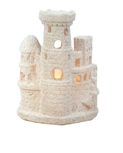 DecoGlow Sand Castle Tower Light Holder