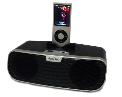 KINYO MS780 SPEAKER SYSTEM 2.0 PORTABLE FOR MP3 IPOD 4W LED