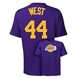 Majestic Los Angeles Lakers Jerry West Hardwood Classics Tee