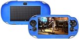 CrazyOnDigital Silicon Skin Case for Sony Playstation PS Vita (Blue). CrazyOnDigital Retail Package