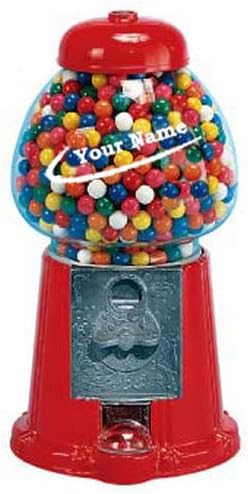 Personalized King Gumball Machine