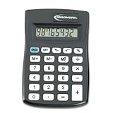 Innovera 15901 Pocket Calculator, Black
