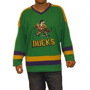 Ducks Logo Hockey Jersey (Adult Medium)