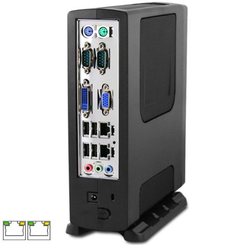 reviews Intel Atom D2500 Dual LAN, Dual COM Fanless Mini-ITX PC, D2500CCE, 2GB, T3410