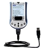Gomadic for the PalmOne palm m130 - Classic Straight USB Cable for the PalmOne m130 with Power Hot Sync and Charge capabilities - Gomadic Brand w/ TipExchange Technology