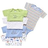 Gerber 5-Pack Variety Onesies Brand One Piece Underwear - Boy 2009, 3-6 Months