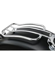 Automotive Parts and Accessories: TJMOTO 15" Chrome Solo Seat Luggage Rear Fender Rack for Harley-Davidson Touring Models (1998-2006) - TJGD-USA