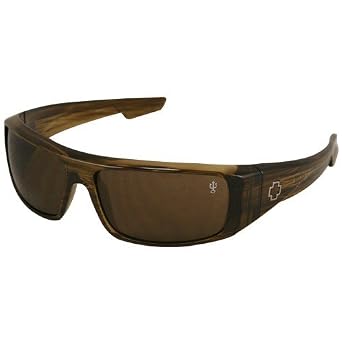 Click here to buy Spy Optics Logan Brown Stripe Tortoise-Bronze Sunglasses by SPY.