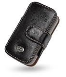 EIXO luxury leather case Bookstyle, Book-Style for T-Mobile MDA Vario 2 II leather bag, leather sleeves 100% fits, properly matching, PDA, Pocket PC