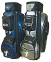QUIT WORK PLAY GOLF 14 WAY CART BAG NAVY/BLACK