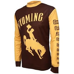 Wyoming Cowboys Long Sleeve Mountain Bike Jersey