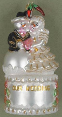 Hispanic Wedding Cake Ornament