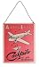 Retro Pink Airline Lounge Sign