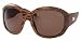 Ralph Lauren RL8007Q 505573 Sunglasses Black-Skin Brown Tejus Frame With Brown Lens S...