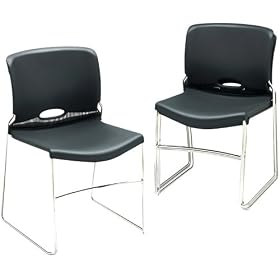 HON 404111 Olson Stacker Chair, Lava, Four carton by Hon