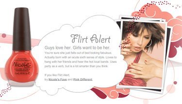 Nicole by OPI Nail Flirt Alert