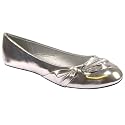 Womens Comfy Flat Ballerina Pumps Shoes