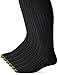 GOLDTOE Men's Windsor Wool Over-The-Calf Dress Socks, 3-Pairs