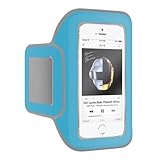 Incipio Armband for iPhone 5, 5S, 5C, and iPod touch 5G - Carrying Case - Retail Packaging - Blue