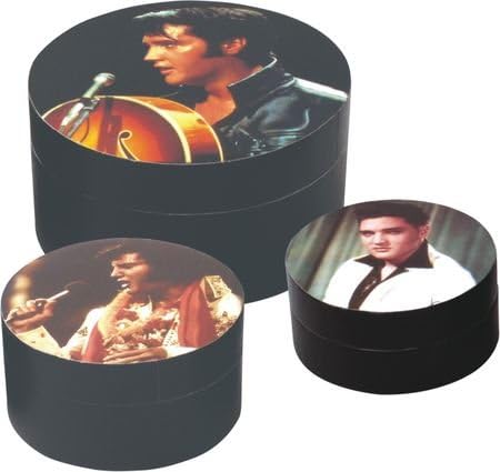 Elvis Presley Nesting Boxes Round