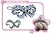   - Butterfly Crystal Dog Cat Pet Jewelry Barrettes Hair Clip - Free Shipping !