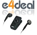 Bluetooth Clip Stereo Headset for LG Arena, LG Cookie, Apple iPhone, Samsung Pixon, Samsung Tocco Ultra Edition by e4deal
