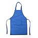 Opromo Colorful Cotton Canvas Kids Aprons and Hat Set, Party Favors(S-XXL)
