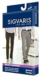 Sigvaris Select Comfort Knee High 20-30mmHg Unisex Open Toe, S1, Crispa