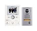Aiphone JKS-1ADV Hands-Free Set (JK-1MD Master Monitor, PS-1820UL Power Supply, and JK-DV Door Station)