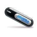 Coby MP300 Tragbarer MP3-Player 4 GB (LCD-Display, USB) schwarz