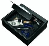 Stack-On PS-5-B Biometric Drawer Safe, Black