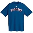 Texas Rangers Official Wordmark Short Sleeve T-Shirt