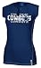 Dallas Cowboys -Navy- Junior's Astronomy Split Neck Top