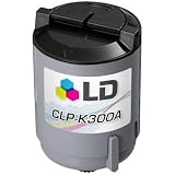 Samsung CLP-300 Compatible Black CLP-K300A Laser Toner Cartridge by LD Products