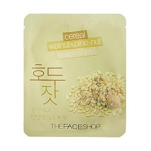 The Face Shop Cereal Mask Sheets- Walnut & Pine Nut