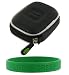 Ultra Slim Hard Shell Bluetooth Carrying case for Aliph Jawbone 3 PRIME EarCandy + Bonus Young Micro TM - Live Green WristBand