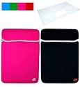 Reversible Sleeve for Apple Macbook 13.3 Inch and Clear Keyboard Silicone Skin Cover for Apple Macbook 13.3"