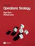 Operations Strategy (2nd Edition)