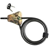 Master Lock 8418KADCAM-TMB Python Adjustable Locking Cable, Braided Steel, Camo Colored, 6-Feet x 5/16-Inch