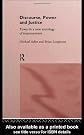 Discourse, Power and Justice (International Library of Sociology)