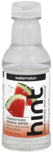 Hint Premium Essence Water, Watermelon, 16-Ounce Bottles (Pack of 12)