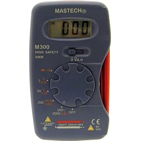 Mastech Mini-Size 13-Range Digital Multimeter, M300