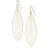 Nervous System Parallel Gold-Plated Earrings