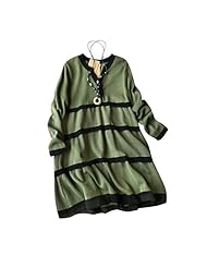 Sweater Acrylic/Cotton/Knit Winter Midi Dress 