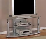 Curved Tv Stand 50 Silver