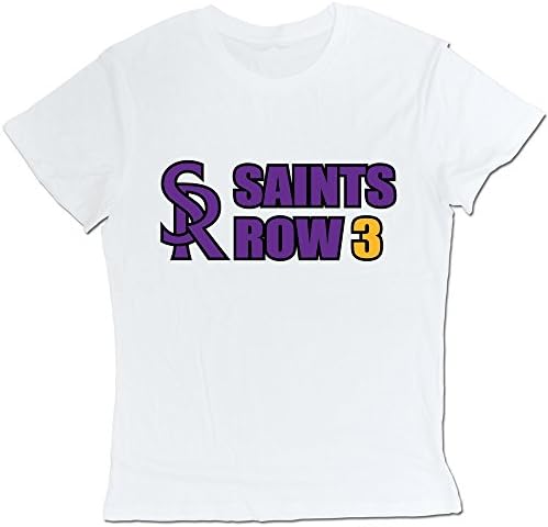 Men's Saints Row 3 Tee Shirts XXL White