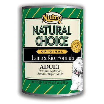 Nutro Natural Choice Lamb and Rice Original Recipe Adult Canned Dog Food
