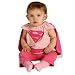 Search : Supergirl Deluxe Fleece Bib Costume: Baby's Size Birth - 9 Months
