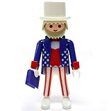5203 プレイモービル playmobil fi?ures (series1) ボーイズ 8.アンクルサム【並行輸入】イメージ